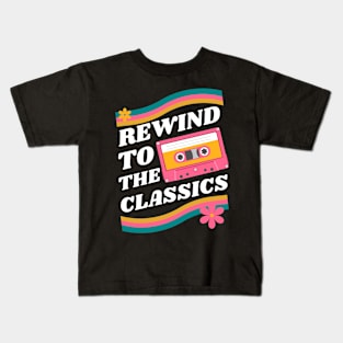 Old Music Cassette Tape Kids T-Shirt